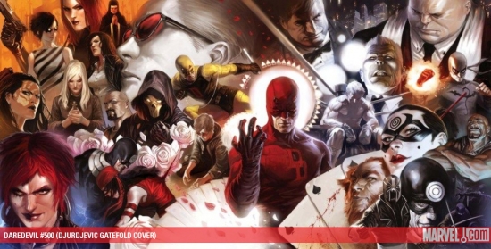 DAREDEVIL #500 (DJURDJEVIC GATEFOLD COVER)