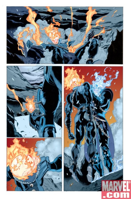 GHOST RIDER #29 Interior Art