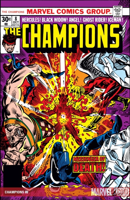 CHAMPIONS #8 COVER