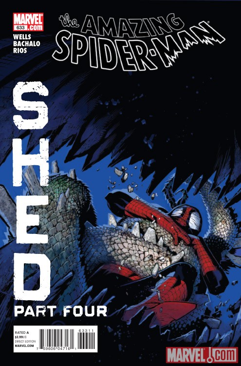 AMAZING SPIDER-MAN #633 cover by Chris Bachalo