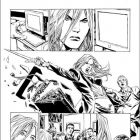 VALKYRIE #1 black and white preview art by Phil Winslade 7