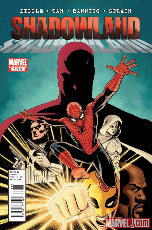 SHADOWLAND #1 cover by John Cassaday