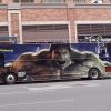 The Hulk Bus takes on passengers