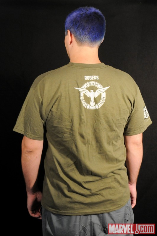 Captain America T-Shirt, Back