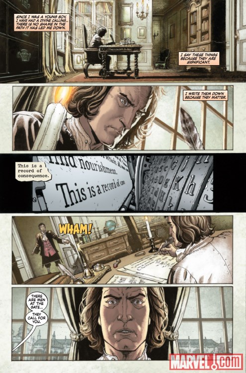 S.H.I.E.L.D. #3 preview art by Dustin Weaver