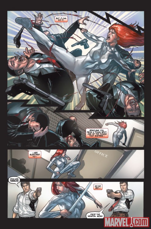Shadowland: Daughters of the Shadow #1 preview art by Ivan Rodriguez