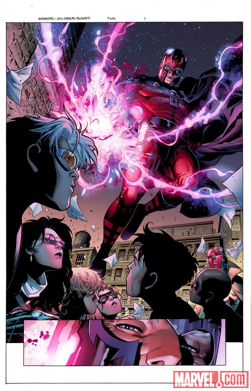 AVENGERS: THE CHILDREN'S CRUSADE #2 preview art by Jim Cheung 1