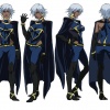 Final color art for Storm from the X-Men Anime series