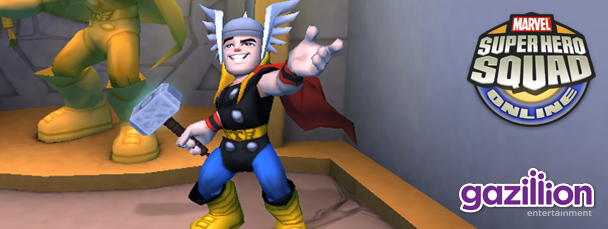 Classic Thor Enters Super Hero Squad Online