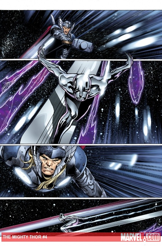 The Mighty Thor #4 Preview Art by Oliver Coipel 