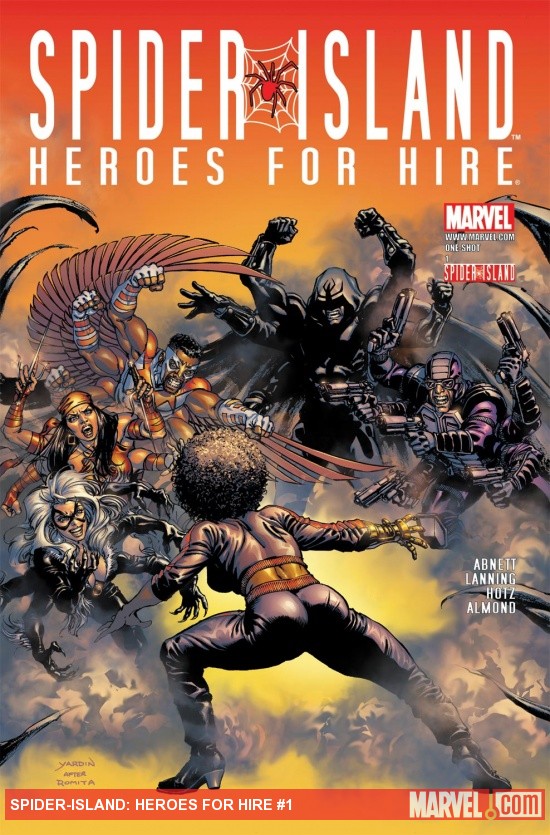 Spider-Island: Heroes for Hire (2011) #1 cover
