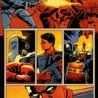 Captain America and Bucky #626 preview art by Francesco Francavilla