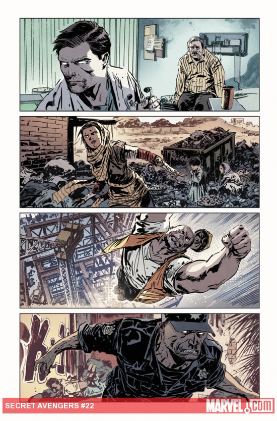 Secret Avengers #22 preview art by Gabriel Hardman