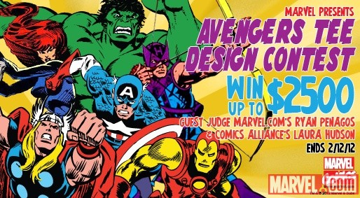 Mighty Fine's Avengers Tee Design Contest