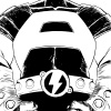 Atlas black and white sketch by Declan Shalvey