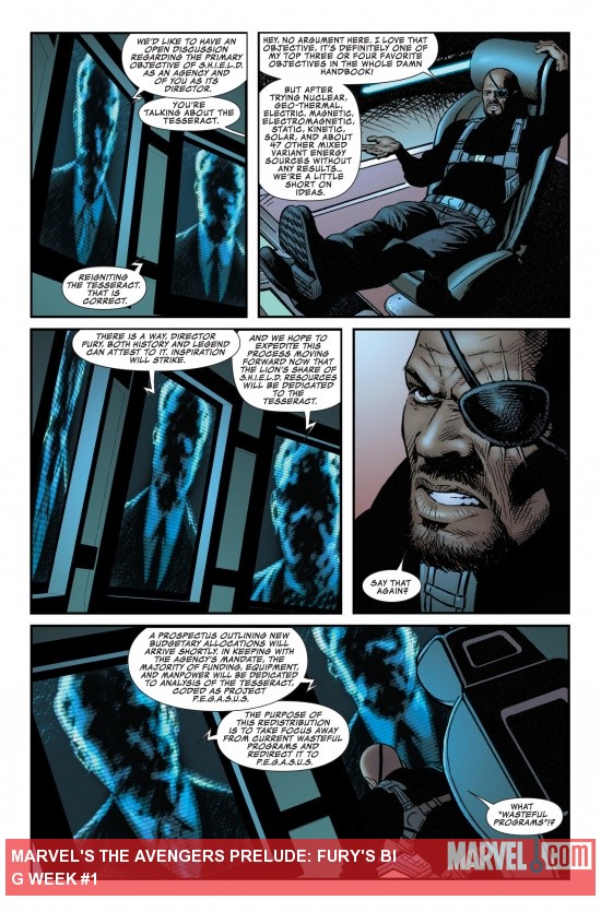 Marvel’s The Avengers Prelude: Fury’s Big Week #1 preview art by Luke Ross