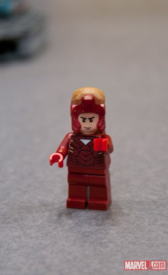 LEGO Iron Man figure