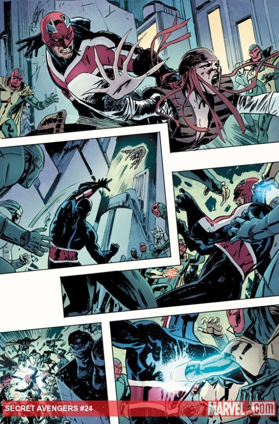 Secret Avengers #24 preview art by Gabriel Hardman 
