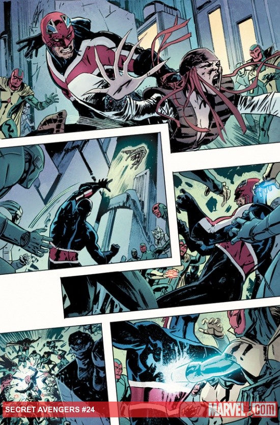 Secret Avengers #24 preview art by Gabriel Hardman 