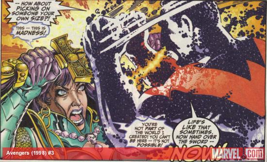 Avengers (1998) #3 art by George Perez