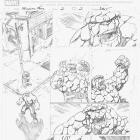 Fantastic Four (2012) #2 preview pencils by Mark Bagley
