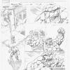 Fantastic Four (2012) #2 preview pencils by Mark Bagley