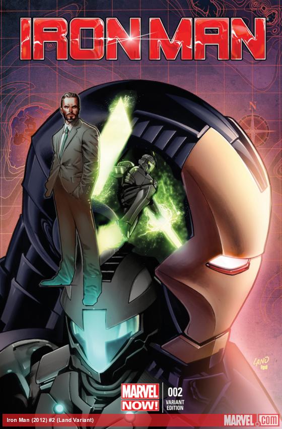 Iron Man (2012) #2 (Land Variant)