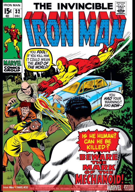 Iron Man (1968) #32 Cover