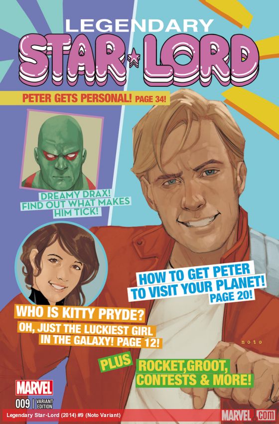 Legendary Star-Lord (2014) #9 (Noto Variant)