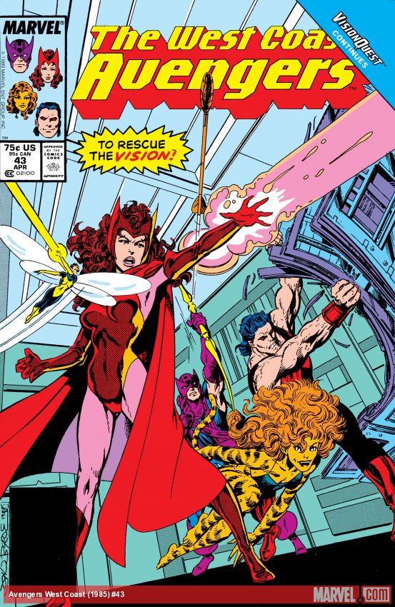 West Coast Avengers (1985) #43