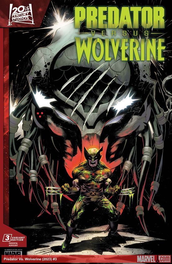 Predator Vs. Wolverine (2023) #3 (Variant)