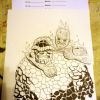 Thing and Human Torch by Reilly Brown