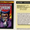 Wolverine Limited Series #1, Card #133