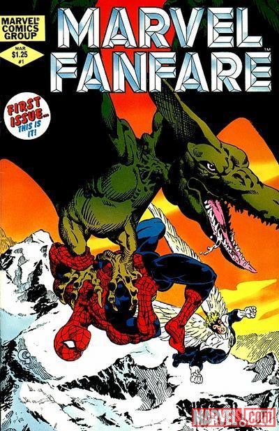 MARVEL FANFARE #1 cover