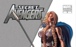 SECRET AVENGERS #3 variant cover by Mike Deodato