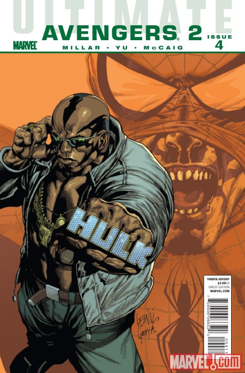 ULTIMATE COMICS AVENGERS 2 #4 cover by Leinil Francis Yu