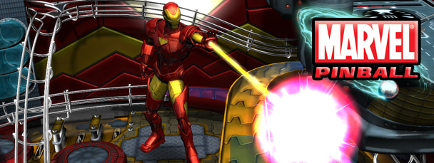 Iron Man Blasts Off in Marvel Pinball