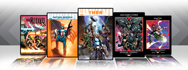 Marvel iPad/iPod App: Latest Titles 1/19/11