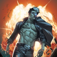 New Mutants (2009) #25 variant cover by Jorge Molina