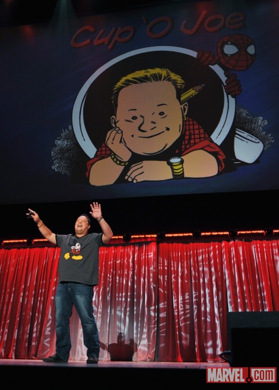Marvel CCO Joe Quesada at D23 2011