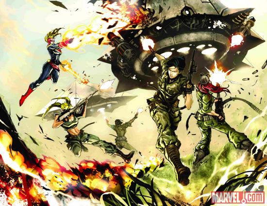 Your First Look At Captain Marvel #3!