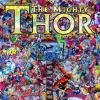 THE MIGHTY THOR 22 GARCIN COLLAGE VARIANT (WITH DIGITAL CODE)