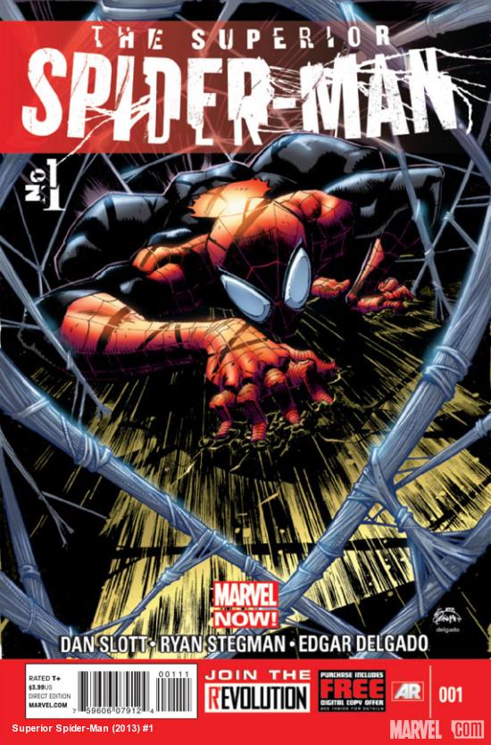 Superior Spider-Man #1 cover art by Ryan Stegman