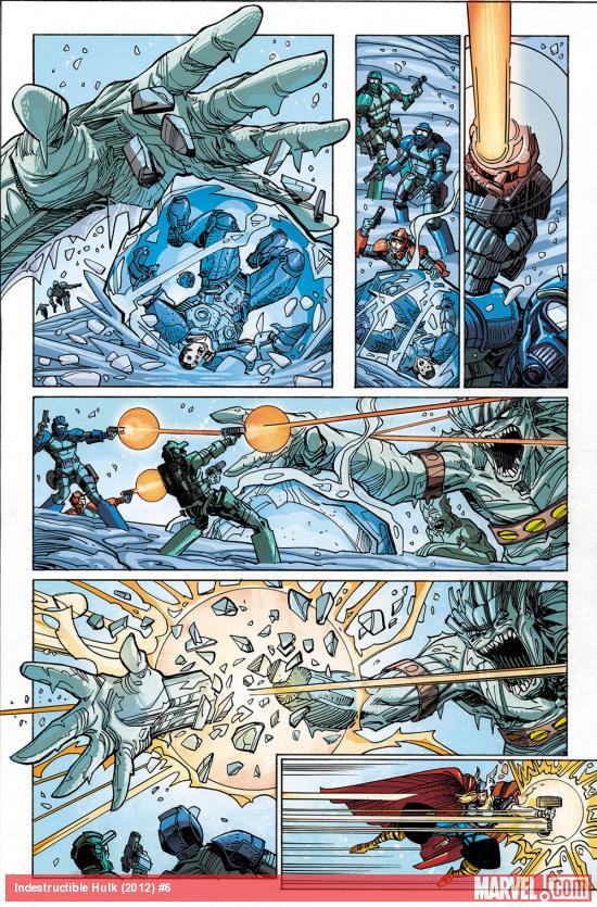 Indestructible Hulk #6 preview art by Walt Simonson
