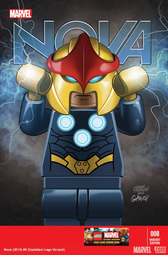 Nova (2013) #8 (Castellani Lego Variant)