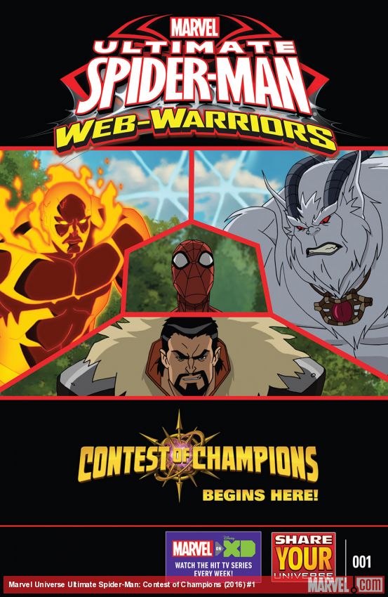 Marvel Universe Ultimate Spider-Man: Contest of Champions (2016) #1