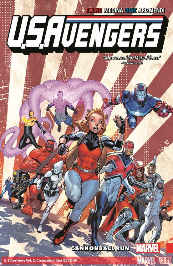 U.S.Avengers Vol. 2: Cannonball Run (Trade Paperback)