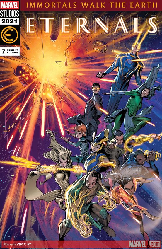 Eternals (2021) #7 (Variant)