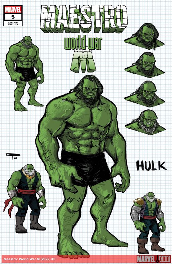 Maestro: World War M (2022) #5 (Variant)