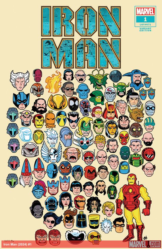 Iron Man (2024) #1 (Variant)